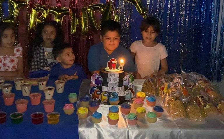  Festejan al pequeño Jordán Aguilar Armenta